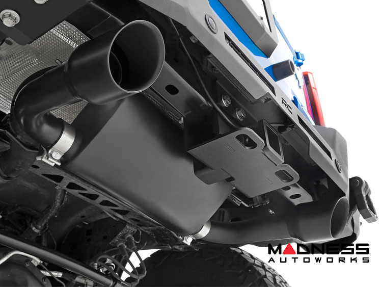 Ford Bronco Performance Exhaust - Dual Exit - Black - Rough Country 